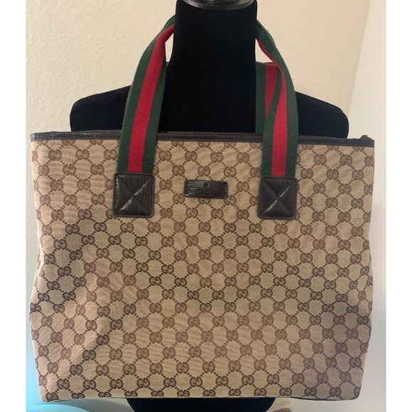 gucci monogram tote